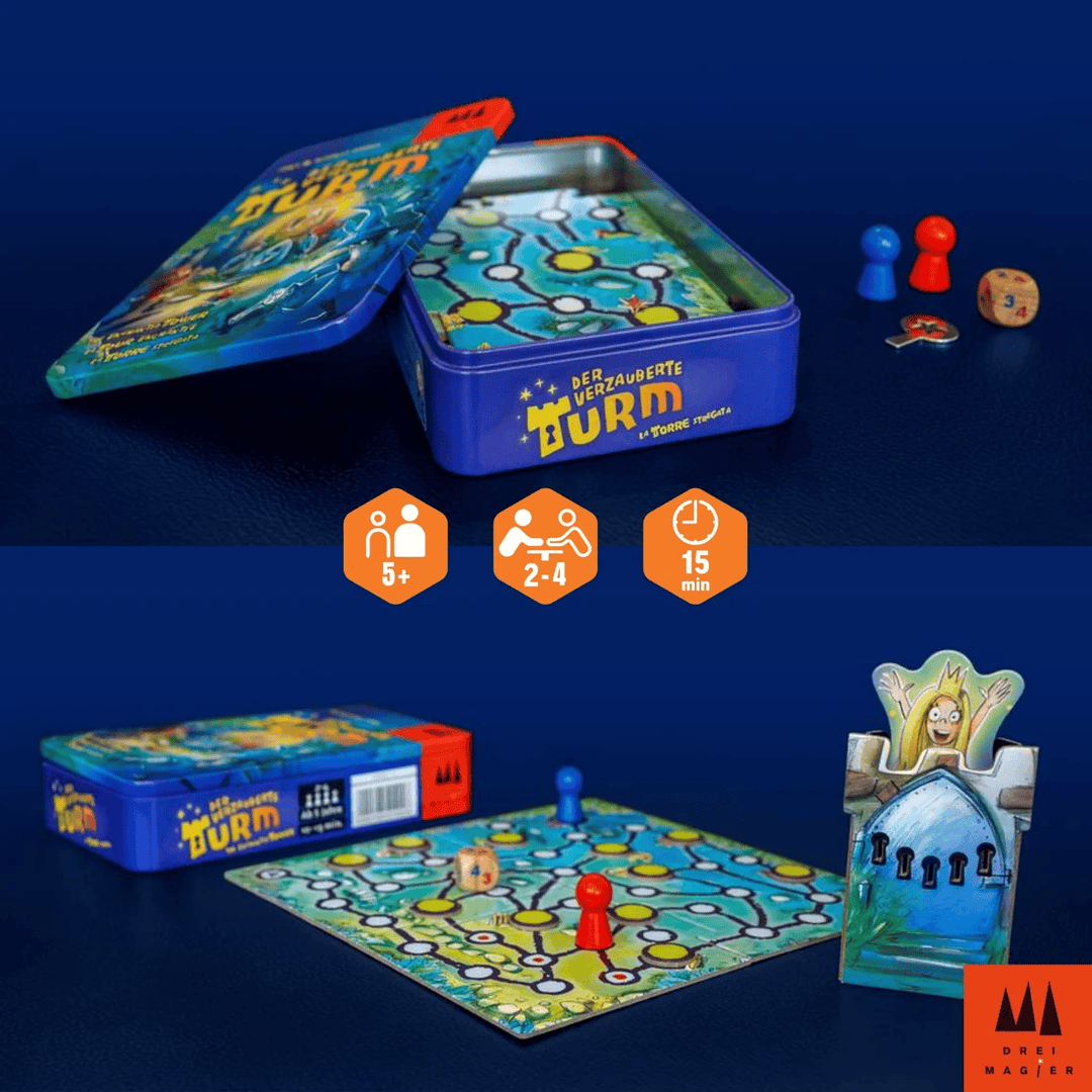 La tour enchantée - Boîte de métal (FR) JEUX - Enfants - Enfants 5 ans +
