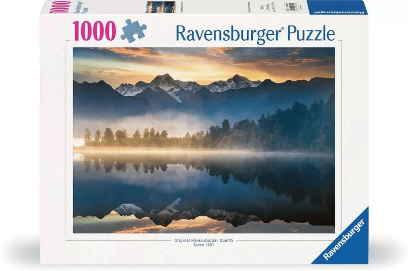 Lake Matheson, New Zealand (1000 pcs) CASSE-TÊTE - 1000 morceaux