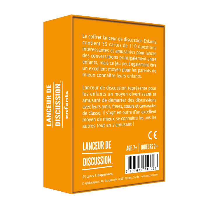 Lanceur de discussion - Enfants (FR) JEUX Ambiance-Party