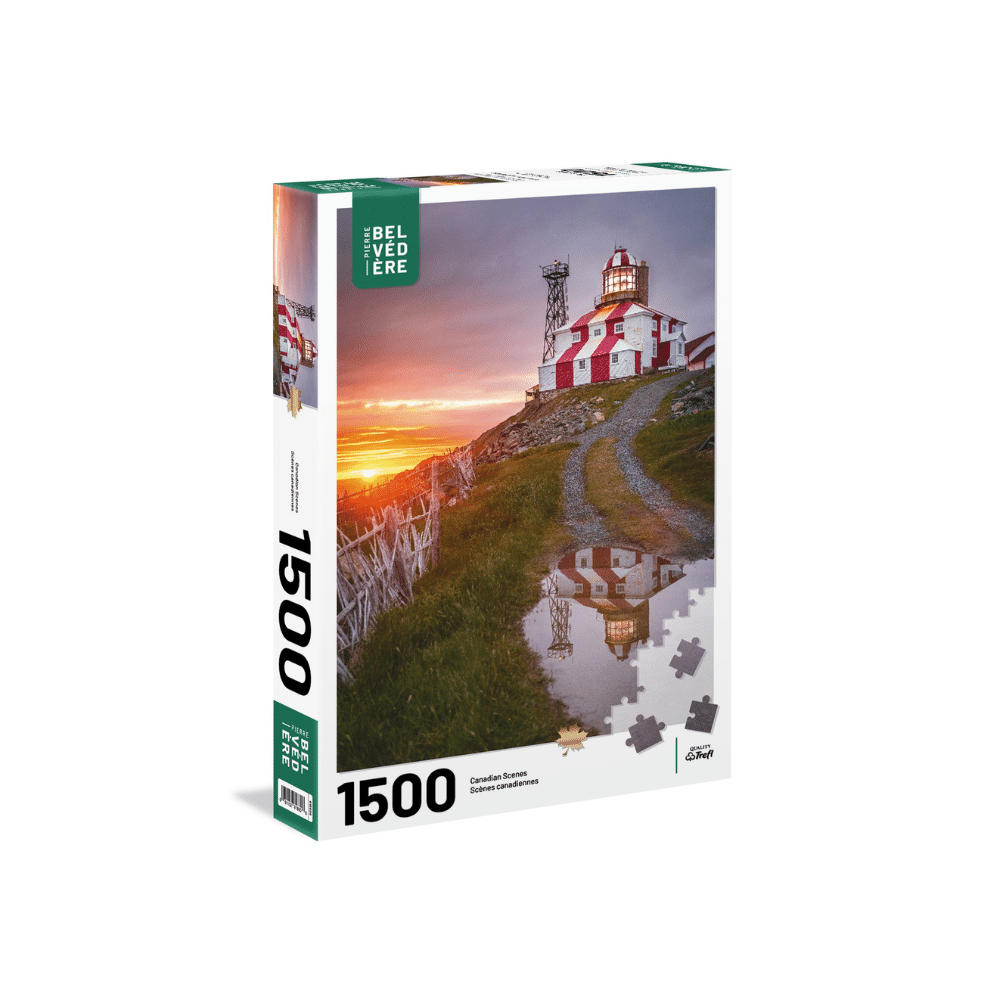 Lawrence - Phare Cap Bonavista (1500 pcs) CASSE-TÊTE - 1500 morceaux