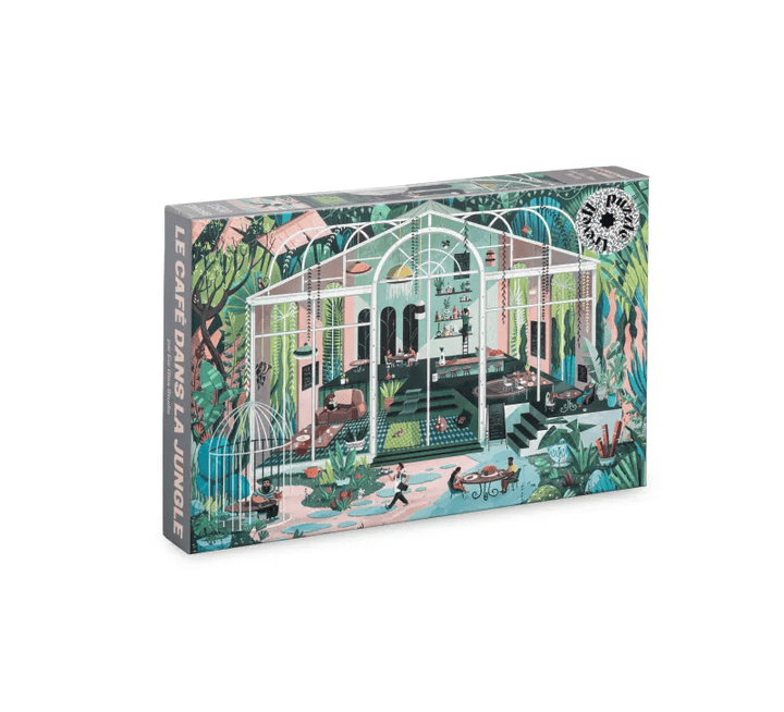 Le Café dans la Jungle (1000 pcs) CASSE-TÊTE - 1000 morceaux