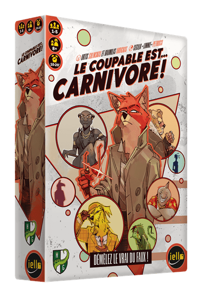Le Coupable est... Carnivore (FR) JEUX - Coopératifs