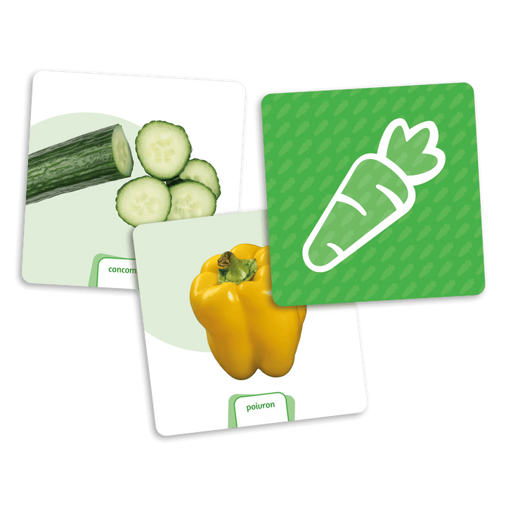 Le dé des premiers mots - Ext. les aliments (FR) JEUX - Éducatif