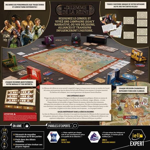 Le Dilemme de la Reine (FR) JEUX - Stratégie - Stratégie avancé