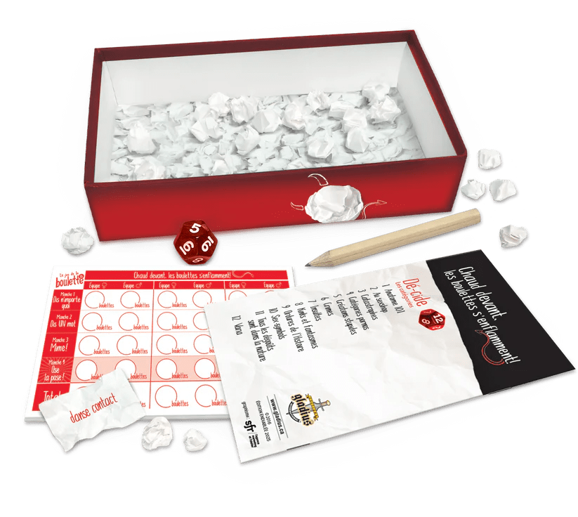 Le jeu de la boulette - Édition Endiablée 18 ans + JEUX - Ambiance-Party