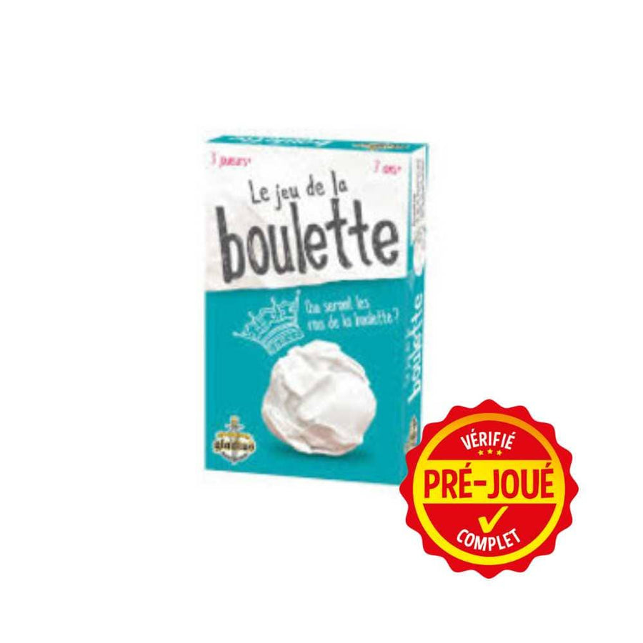 Le jeu de la boulette (pré-joué) (FR) BAZAR - Bazar - Ambiance (party)