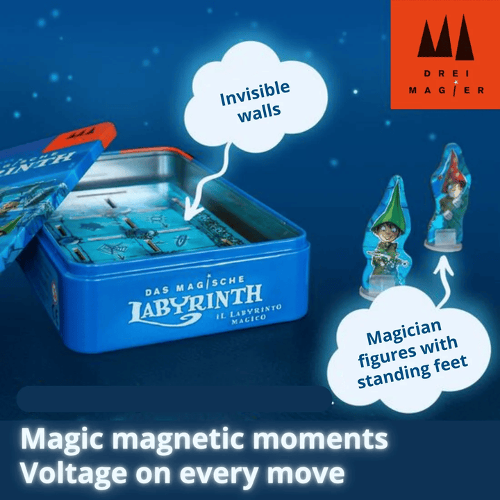 Le labyrinthe magique - Boîte de métal (FR) JEUX - Famille