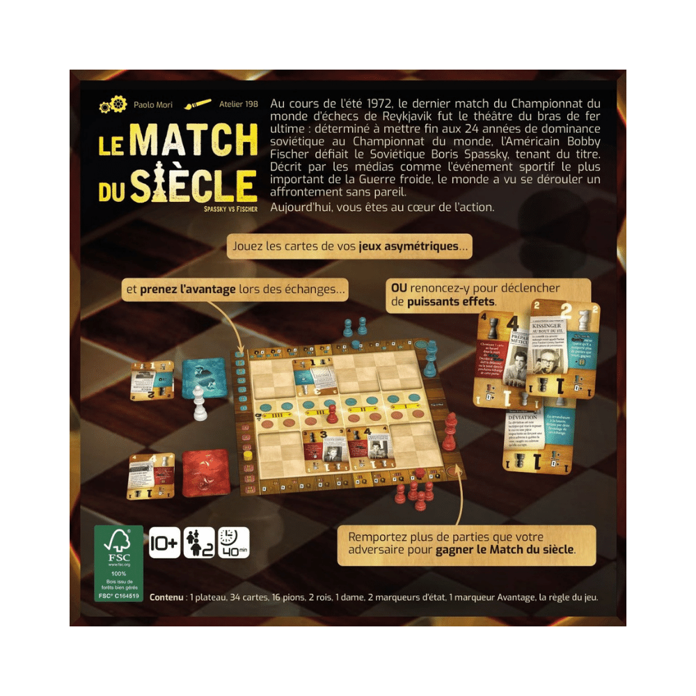 Le match du siècle (FR) JEUX - Deux joueurs