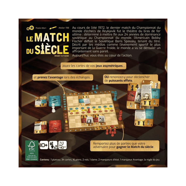 Le match du siècle (FR) JEUX - Deux joueurs