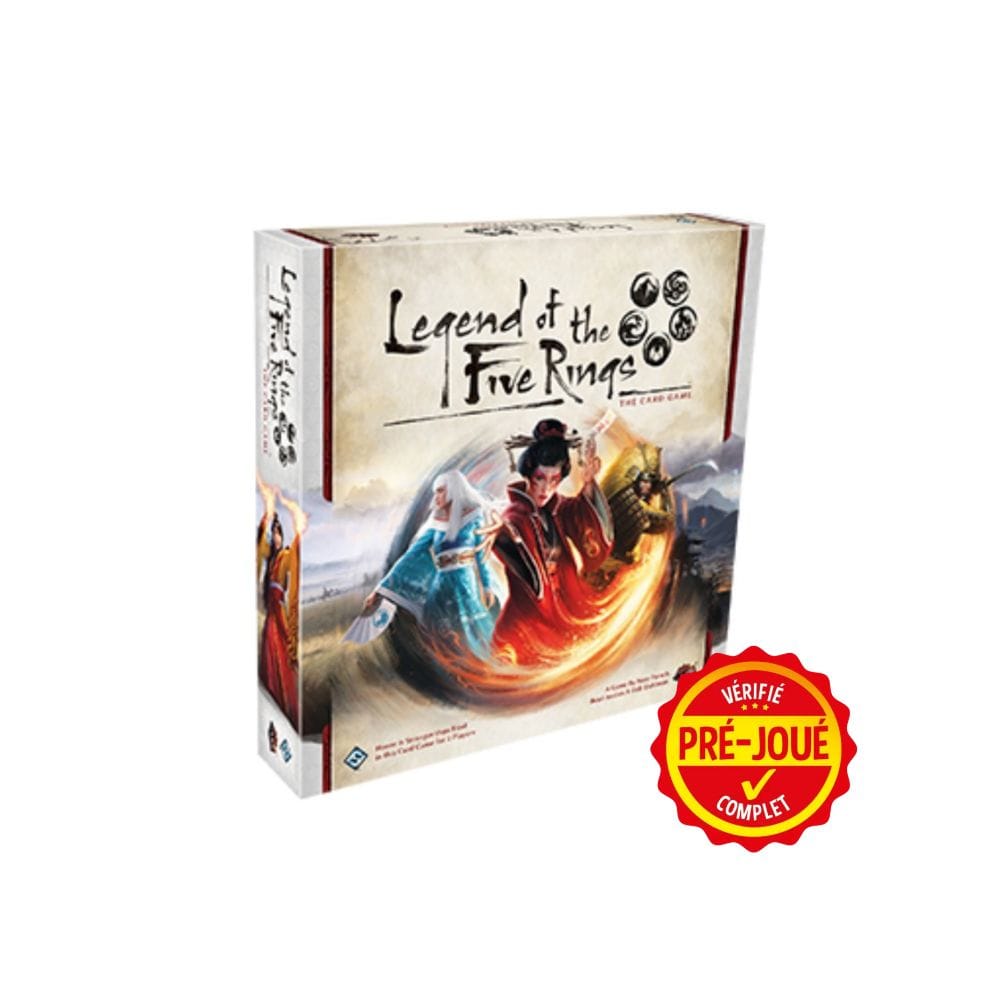 Legend of the Five Ring the card game (pré-joué) (EN) BAZAR - Bazar - Stratégie