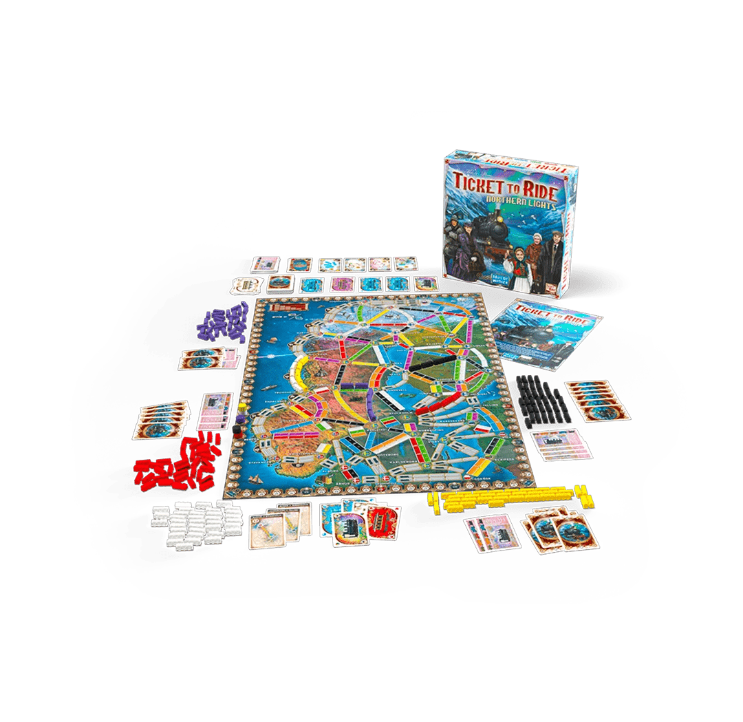 Les Aventuriers du Rail - Aurores Boreales (FR) JEUX - Famille