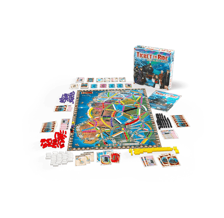 Les Aventuriers du Rail - Aurores Boreales (FR) JEUX - Famille