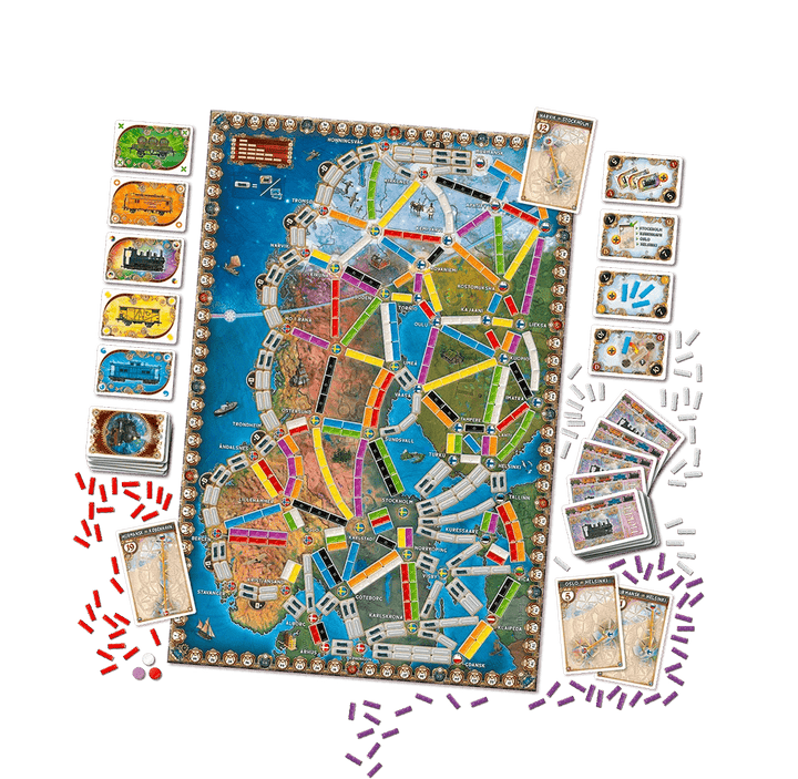 Les Aventuriers du Rail - Aurores Boreales (FR) JEUX - Famille