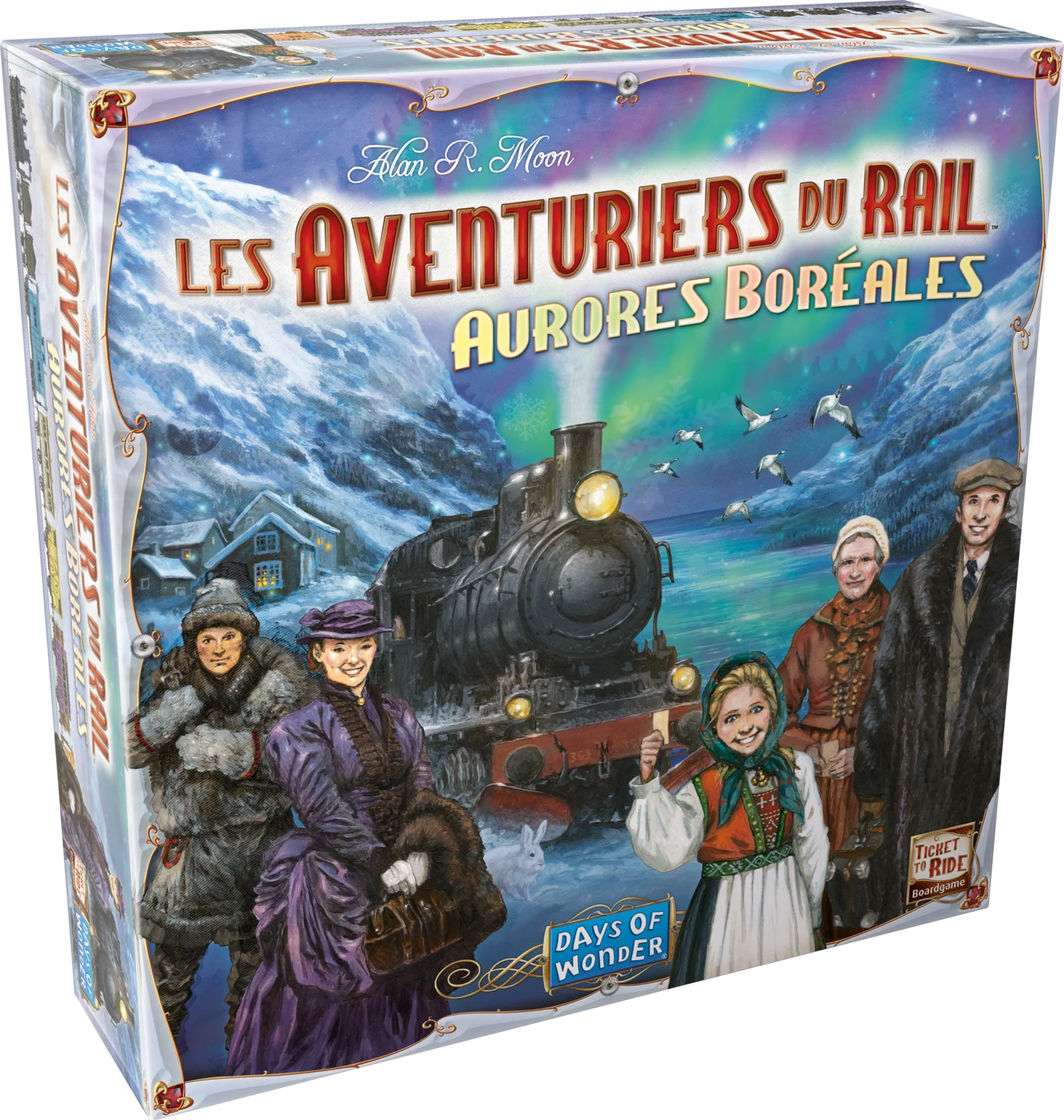 Les Aventuriers du Rail - Aurores Boreales (FR) JEUX - Famille