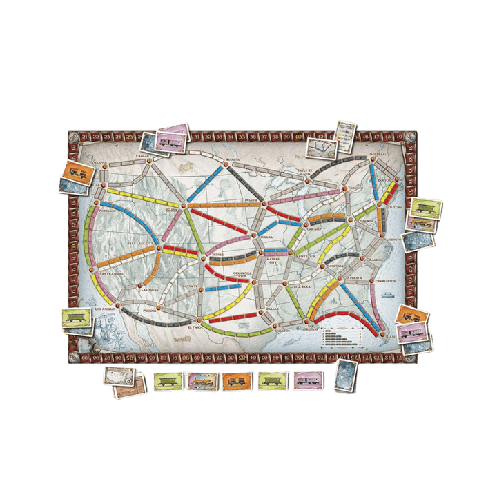 Les Aventuriers du Rail (FR) JEUX - Famille