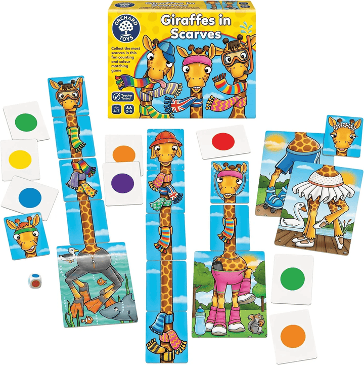 Les girafes en écharpes (FR) JEUX - Enfants - Enfants 4 ans +