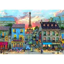 Les rues de paris (1000 pcs) CASSE-TÊTE - 1000 morceaux