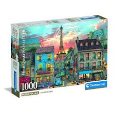 Les rues de paris (1000 pcs) CASSE-TÊTE - 1000 morceaux