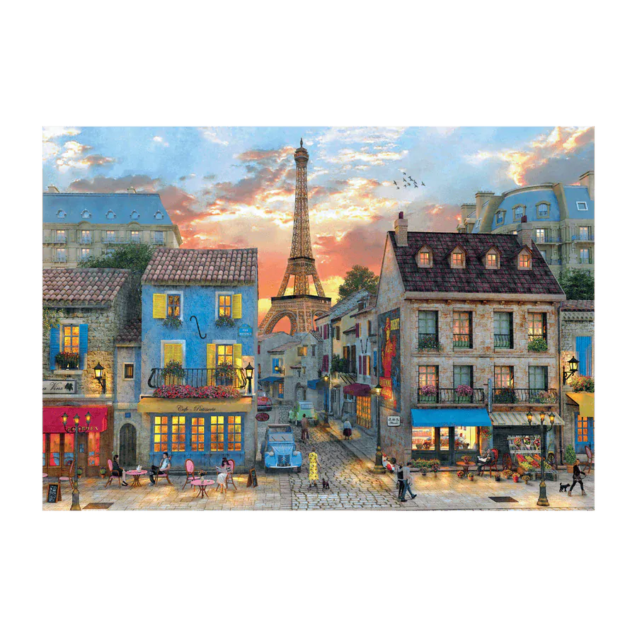 Les rues de paris (1000 pcs) CASSE-TÊTE - 1000 morceaux