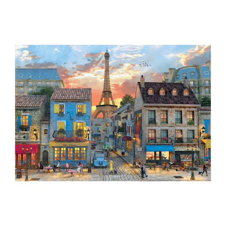 Les rues de paris (1000 pcs) CASSE-TÊTE - 1000 morceaux