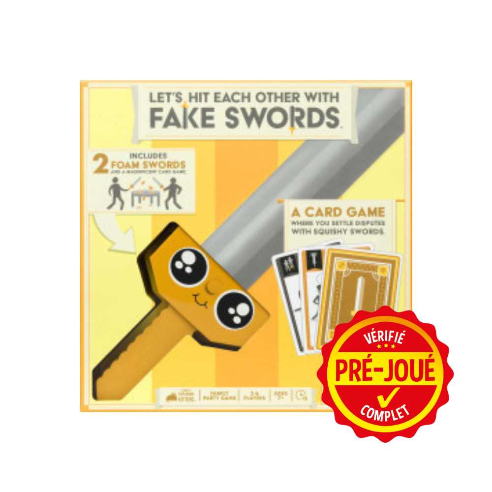 Let's Hit Each Other with Fake Swords (pré-joué) (EN) BAZAR - Bazar - Famille