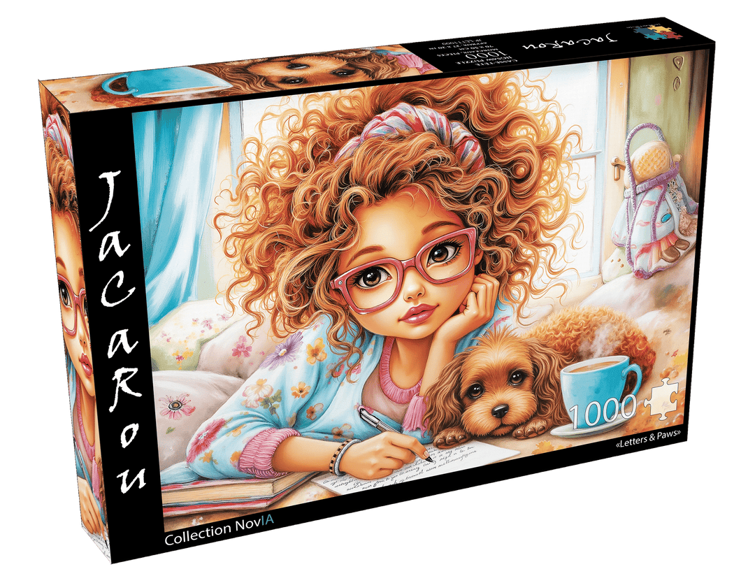 Letters and Paws (1000pcs) CASSE-TÊTE - 1000 morceaux