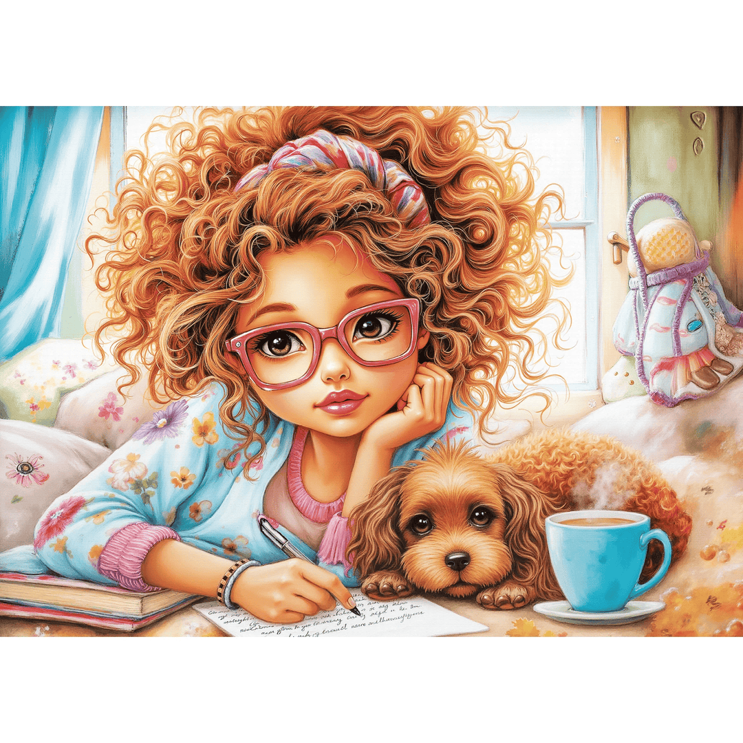 Letters and Paws (1000pcs) CASSE-TÊTE - 1000 morceaux