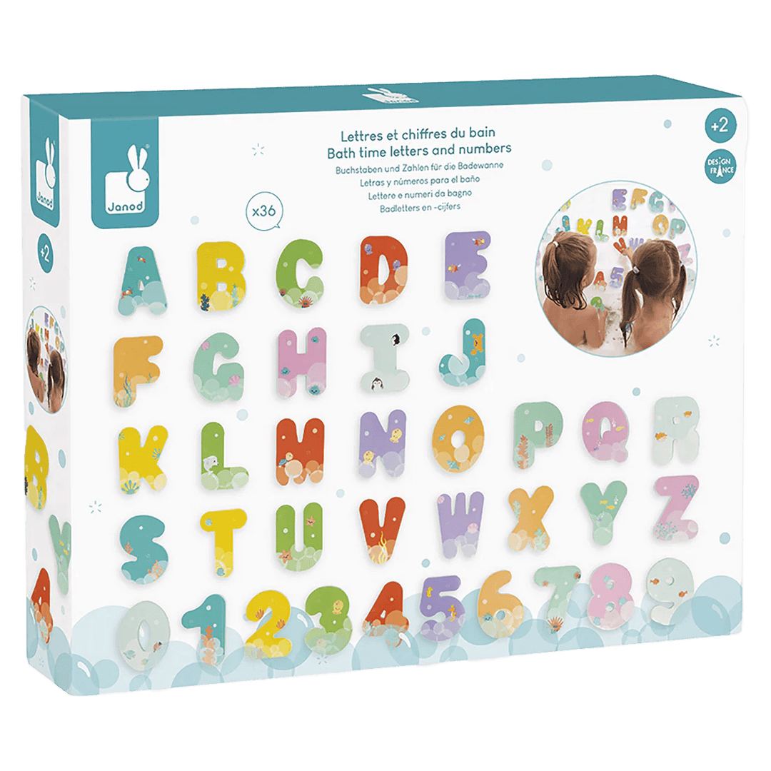Lettres & Chiffres du Bain (ML) PASSE-TEMPS - Jouets - Bébé - Bébé 12-24 mois