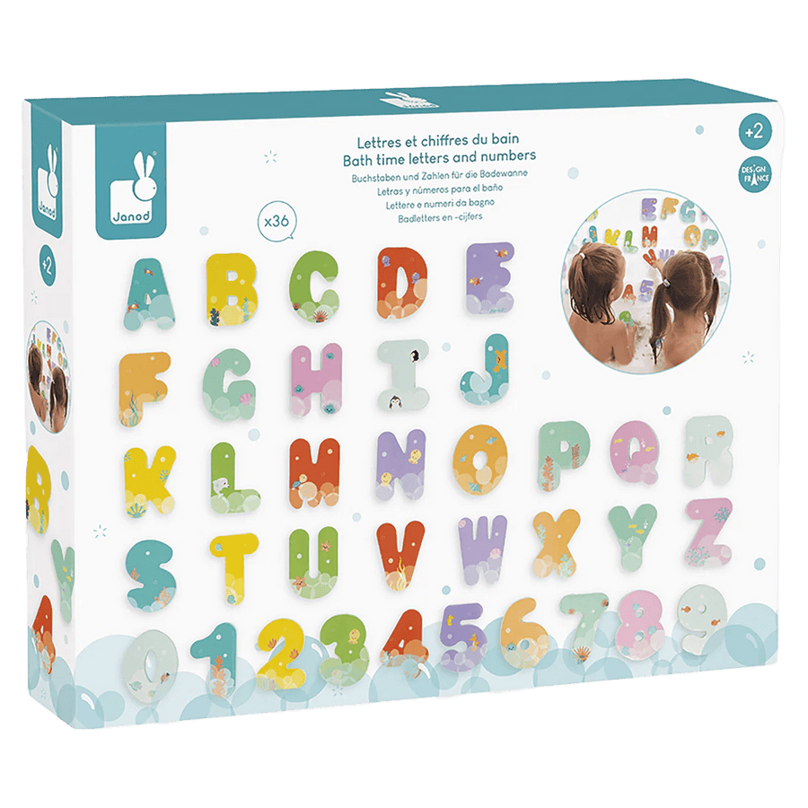 Lettres & Chiffres du Bain (ML) PASSE-TEMPS - Jouets - Bébé - Bébé 12-24 mois