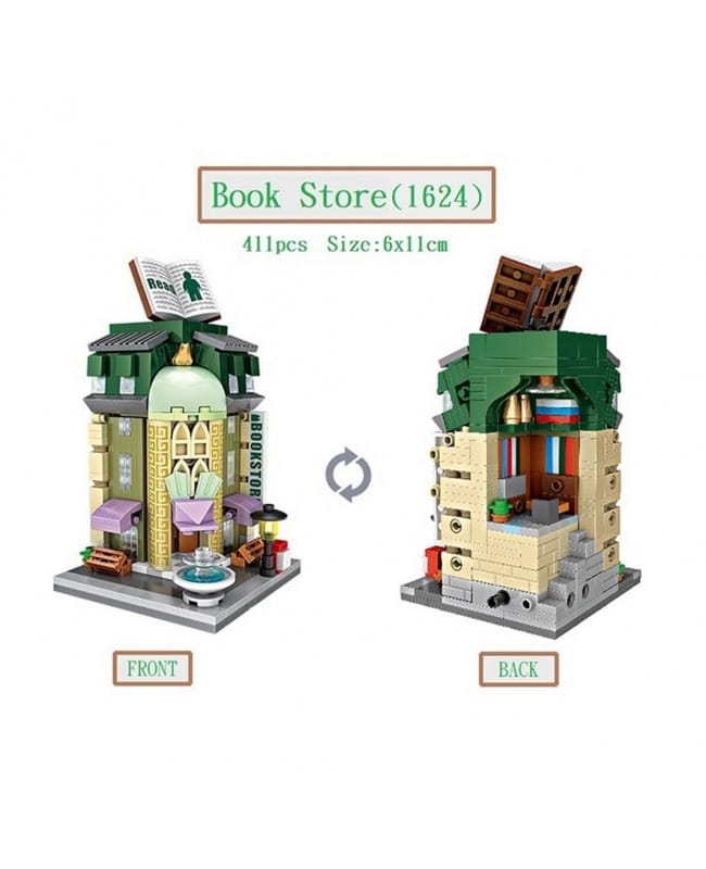 Librairie (411pcs) PASSE-TEMPS - Jouets - Jouets Construction