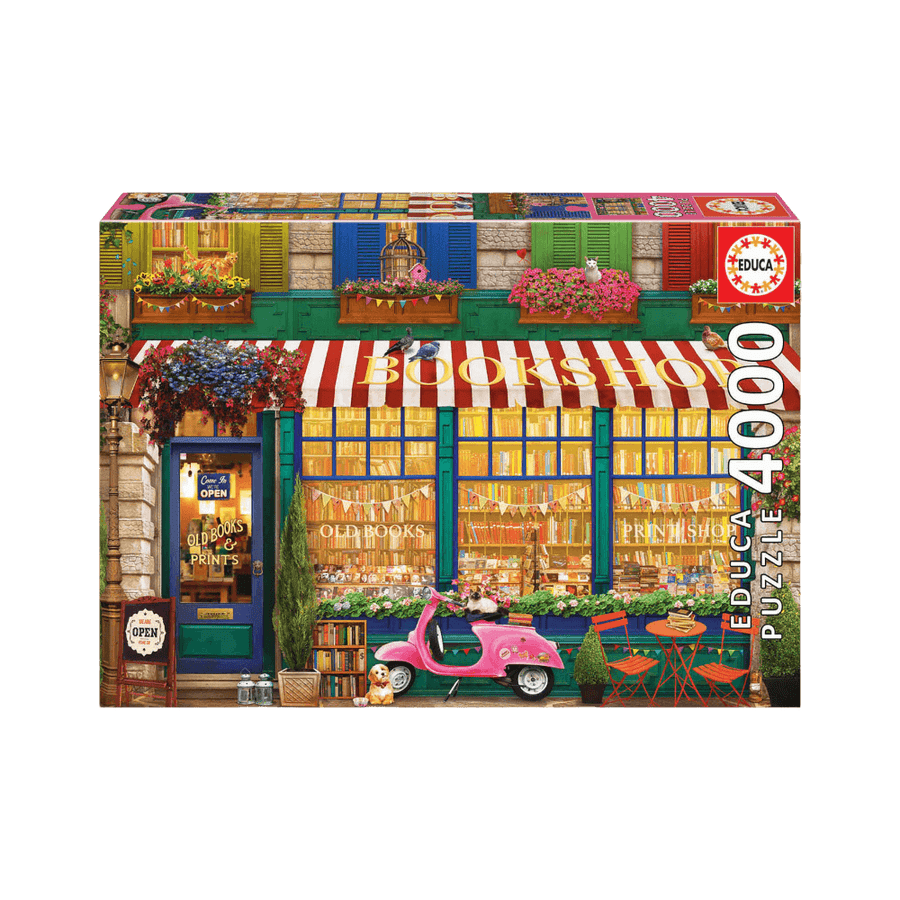 Librairie Vintage | Vintage Bookshop (Puzzle 4000 pcs) CASSE-TÊTE - 4000 morceaux