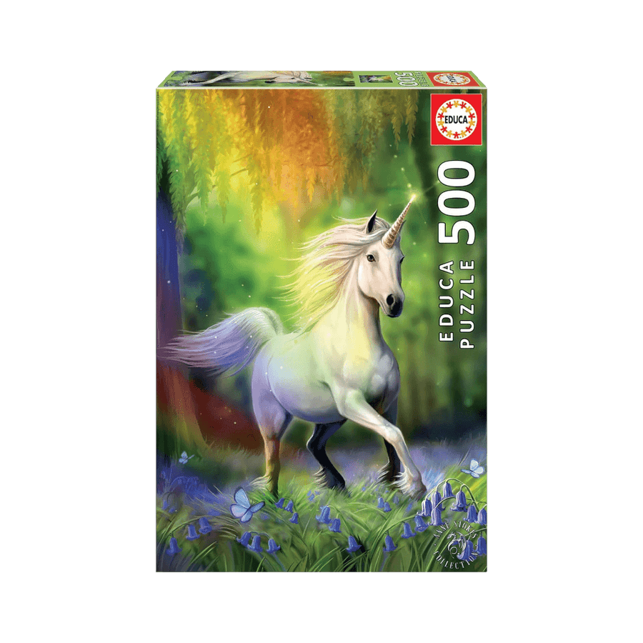 Licorne à la poursuite de l'arc-en-ciel | Chasing the rainbow (Puzzle 500 pcs) CASSE-TÊTE - 400 - 550 morceaux