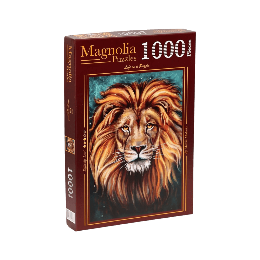 Lion (Puzzle 1000 pcs) CASSE-TÊTE - 1000 morceaux