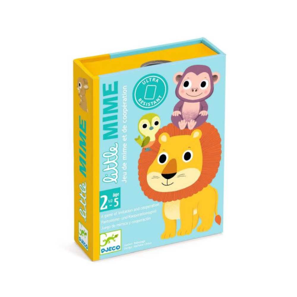 Little Mime: jeu de cartes enfants | Pour 2 ans et demi à 5 ans - L'As Little Mime: jeu de cartes enfants | Pour 2 ans et demi à 5 ans - L'As