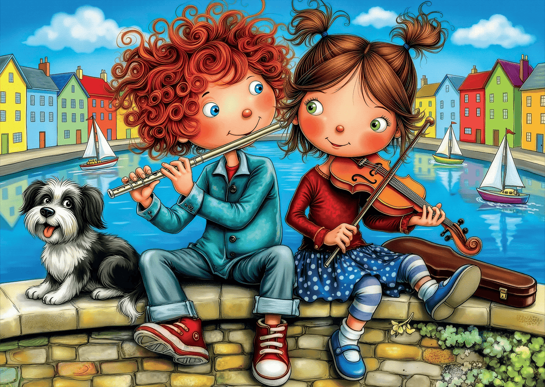 Little Music Makers (1000pcs) CASSE-TÊTE - 1000 morceaux