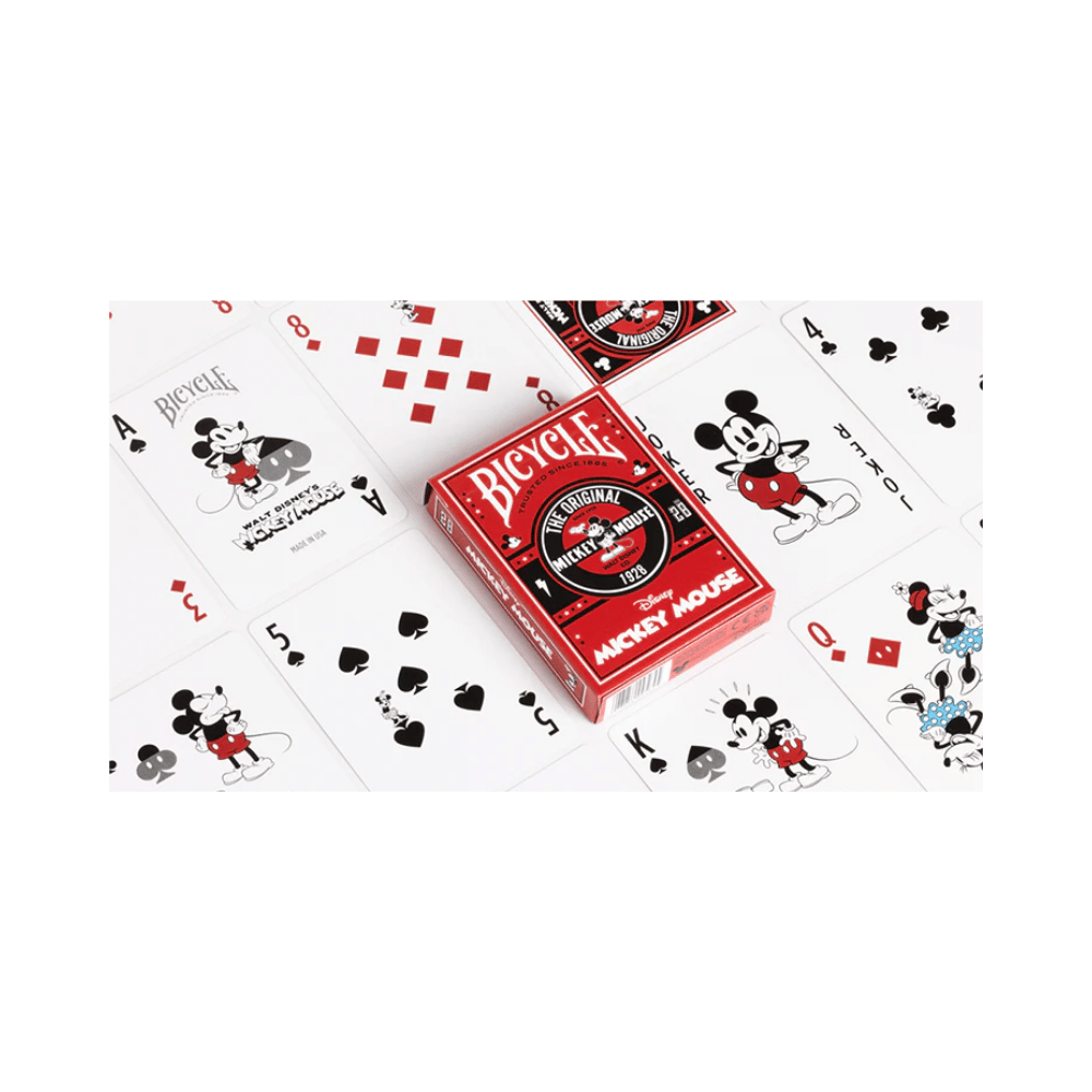 Cartes à jouer - Bicycle - Classic Mickey Red (ML)