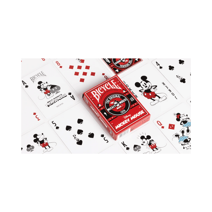 Cartes à jouer - Bicycle - Classic Mickey Red (ML)