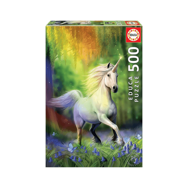 Licorne à la poursuite de l'arc-en-ciel | Chasing the rainbow Puzzle 
