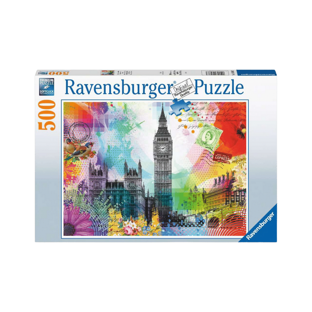 London Postcard (500 pc) CASSE-TÊTE - 400 - 550 morceaux
