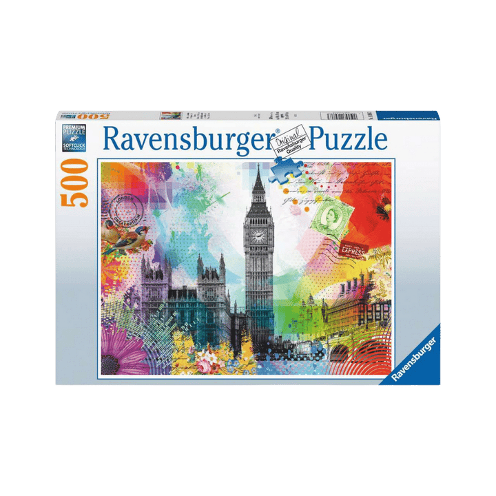 London Postcard (500 pc) CASSE-TÊTE - 400 - 550 morceaux