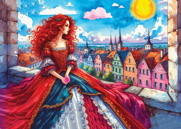 Looking Beyond Rooftops (1000 pcs) CASSE-TÊTE 1000 morceaux