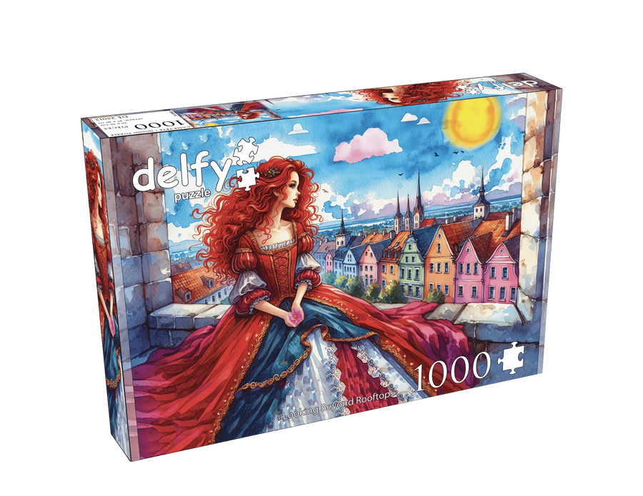 Looking Beyond Rooftops (1000 pcs) CASSE-TÊTE 1000 morceaux