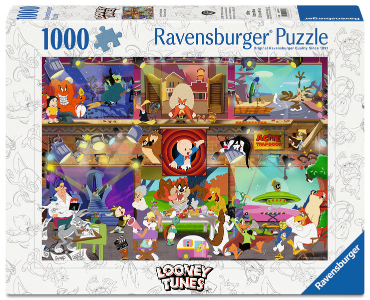 Looney Tunes Studio (1000pcs) CASSE-TÊTE - 1000 morceaux