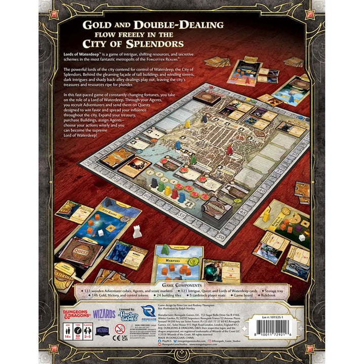 Lords of Waterdeep (FR) JEUX - Stratégie - Stratégie léger