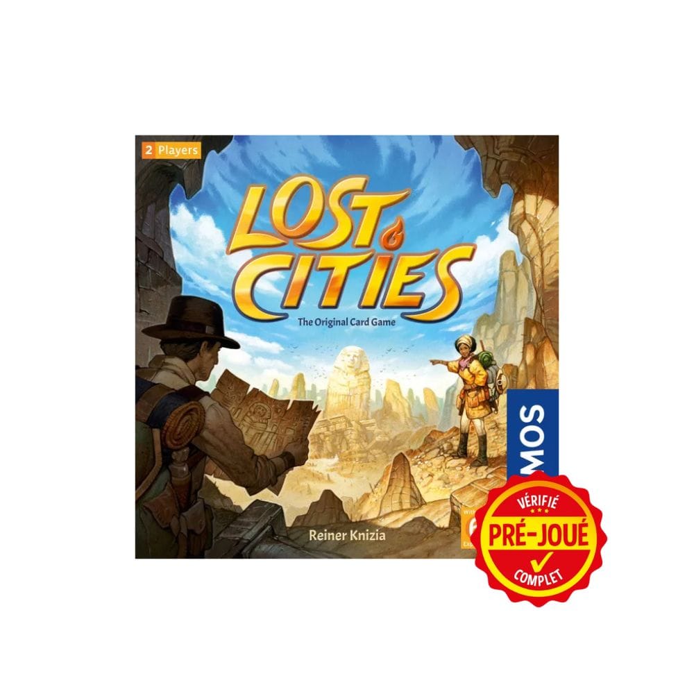 Lost cities (pré-joué) (EN) BAZAR - Bazar - Jeu de cartes