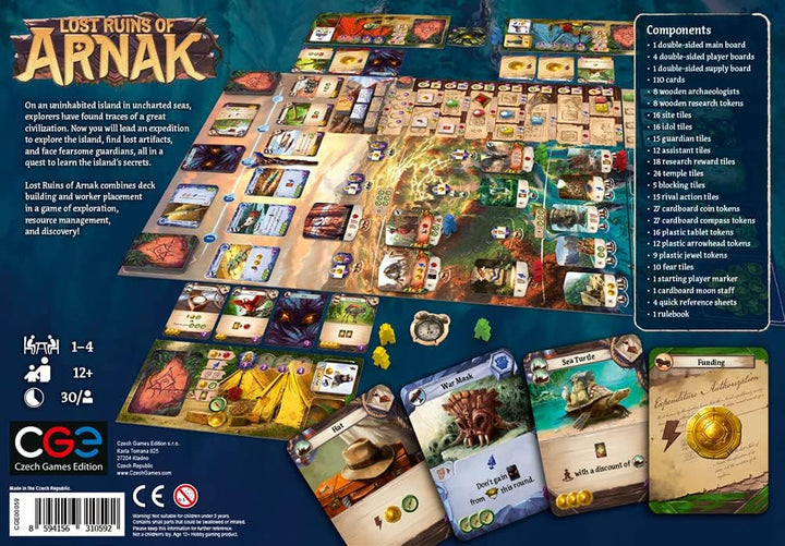 Lost Ruins of Arnak (EN) JEUX - Stratégie - Stratégie intermédiaire