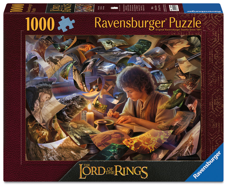 LOTR Frodo's Journey (1000pcs) CASSE-TÊTE - 1000 morceaux