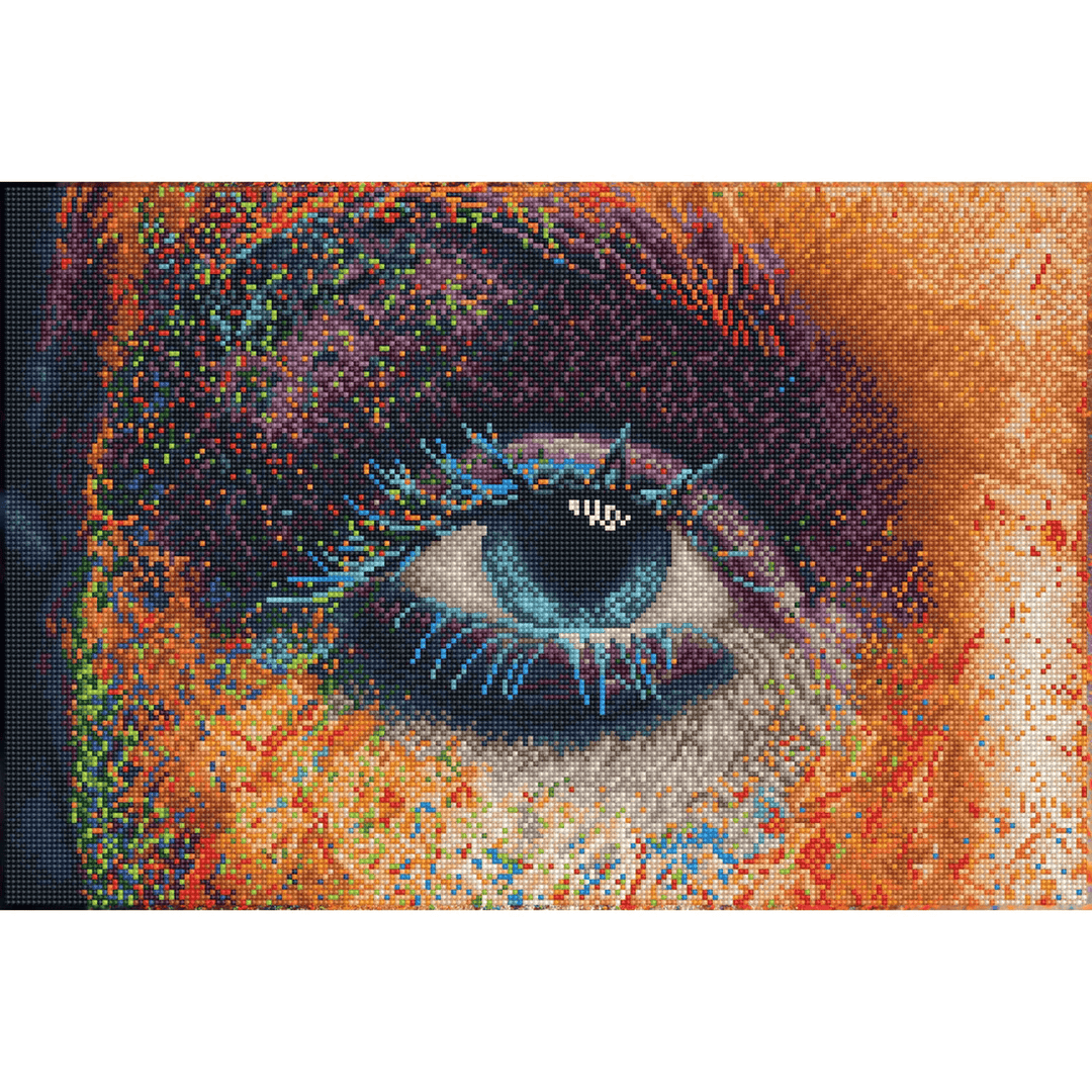 Love 2 Voir Arc-en-Ciel (40cm X 60cm) Diamond Dotz PASSE-TEMPS - Broderie diamant