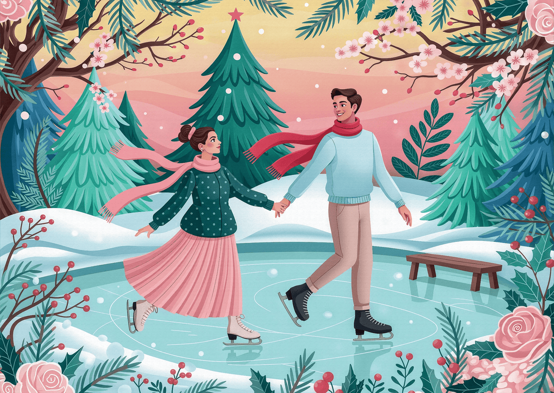 Love on Ice (1000pcs) CASSE-TÊTE - 1000 morceaux