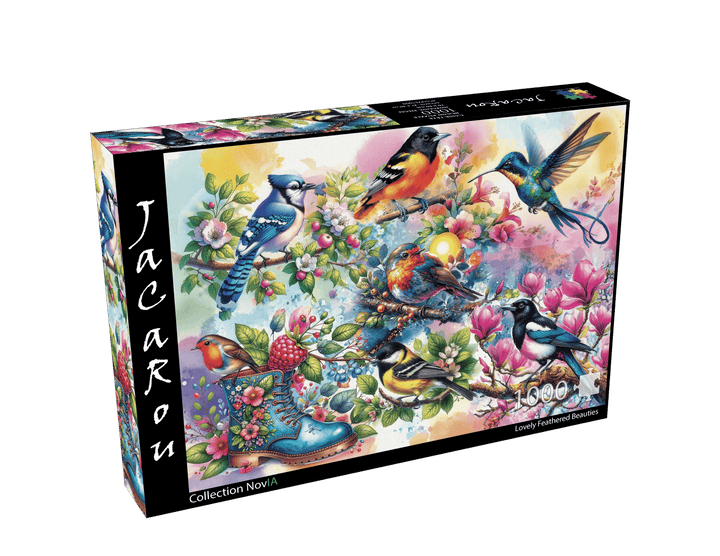 Lovely Feathered Beauties (1000 pcs) CASSE-TÊTE - 1000 morceaux
